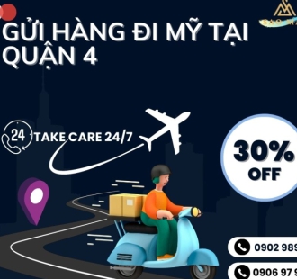 GỬI HÀNG ĐI MỸ TẠI QUẬN 4