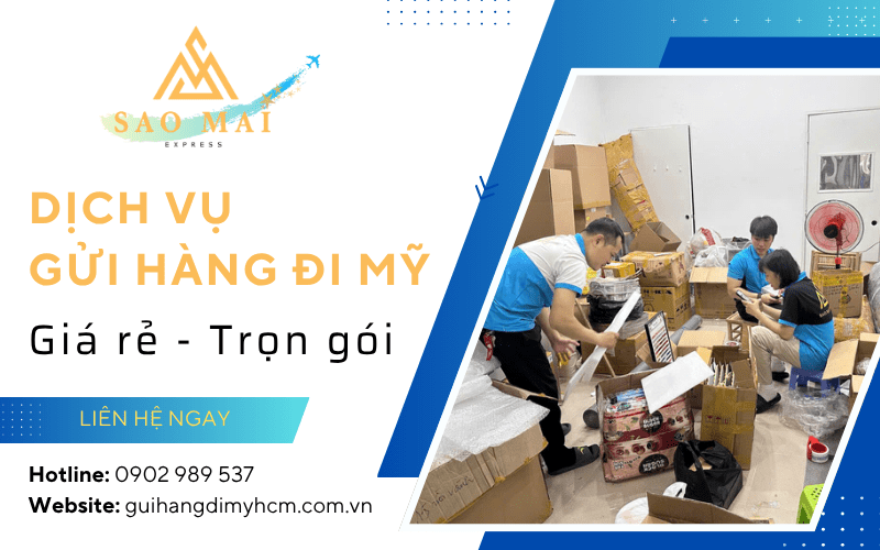 dịch vụ gửi hàng đi Mỹ giá rẻ
