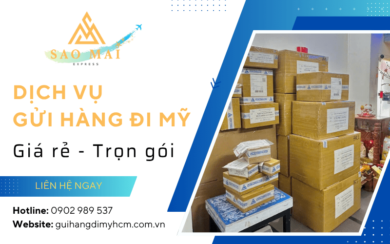 dịch vụ gửi hàng đi Mỹ giá rẻ